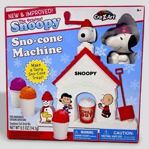 NIB Snoopy sno-cone machine